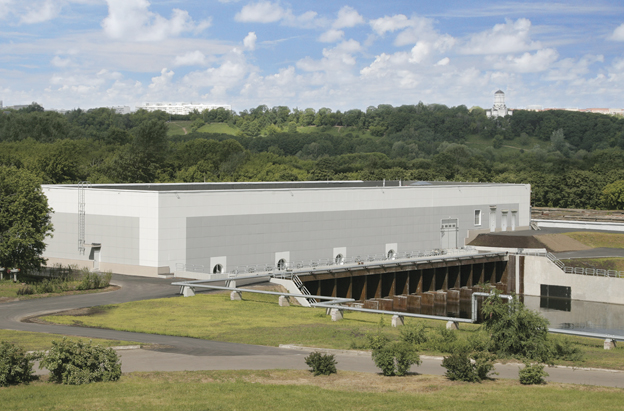 Instalasi Desinfeksi UV di IPAL Kuryanovskiye